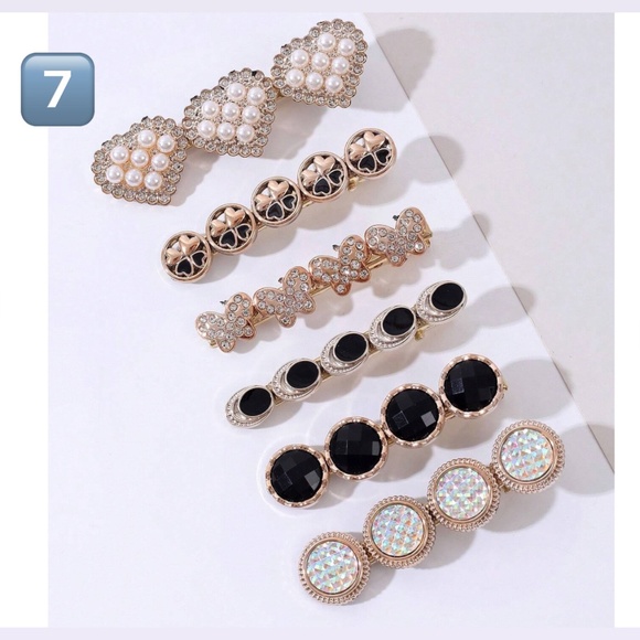 Embellished Hair Clip Sets main image 4